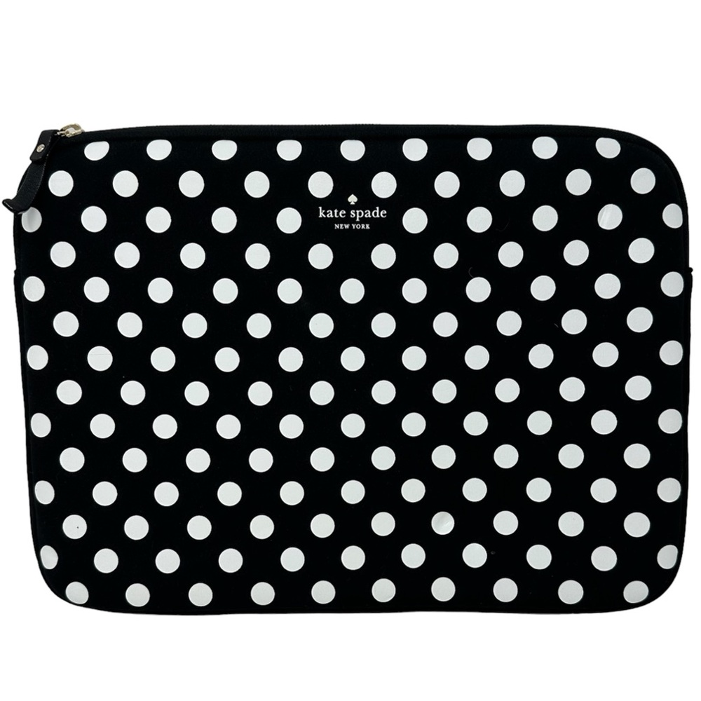 Kate Spade New York Women's Laptop Ipad Tablet Case Bag Polka Dots Padded Zip